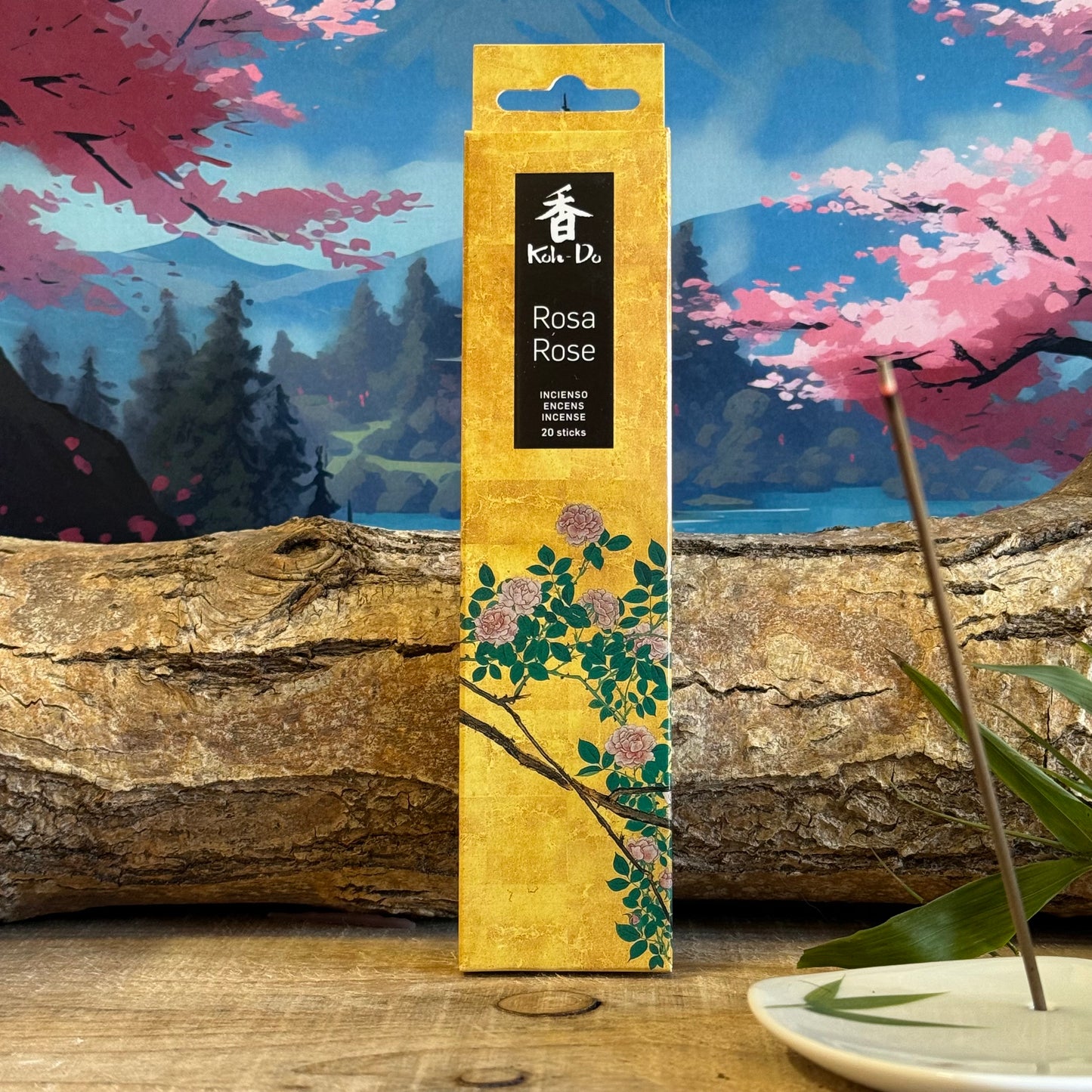 Koh-Do Rose Incense offers a deep, sensual floral fragrance that evokes warmth, joy, and affection. Infused with the exquisite essence of Bulgarian Damask Rose—often called "liquid gold"—this incense creates an inviting and comforting atmosphere. Notes of plum blossom, cherry blossom, and lily of the valley enhance its rich bouquet, bringing the freshness of spring into your space. With a refined, low-smoke burn, this heartwarming scent is perfect for gatherings, relaxation, or simply lifting the spirit.
T