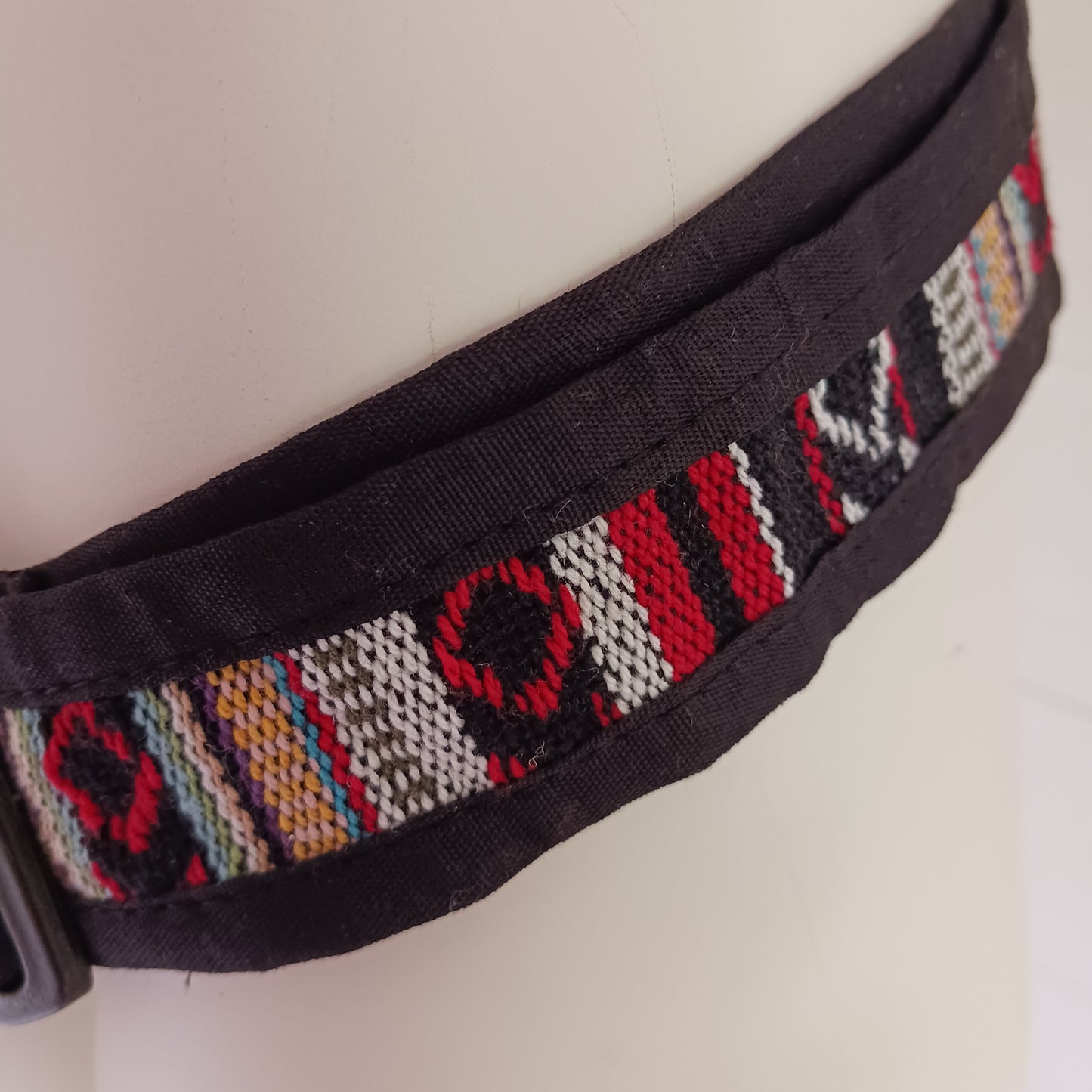 These brilliant bum bags are the perfect bit of kit for festivals or travelling. Made from a hard wearing mix of hemp and bold, colourful gheri cotton, each bag has two large zipped compartments, a zipped inside note pocket and an adjustable waist strap. Please be aware that our patchwork products are made using up scraps of fabric that would otherwise be wasted. This means that each item is unique.