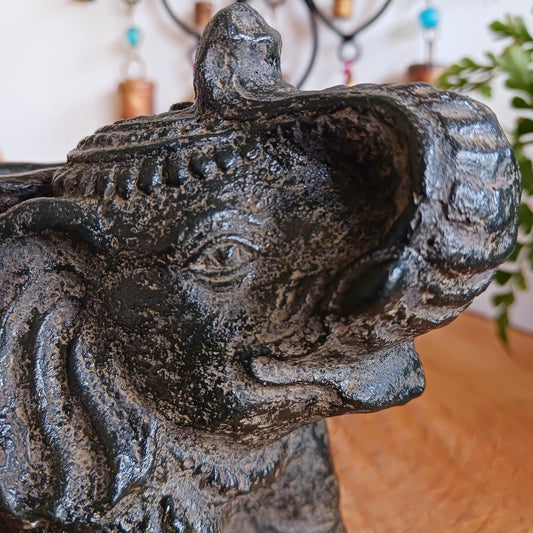The Elephant Incense & Candle Holder makes an excellent gift for those who appreciate the spiritual and meaningful decor. It is suitable for a variety of occasions, from birthdays to housewarming parties.