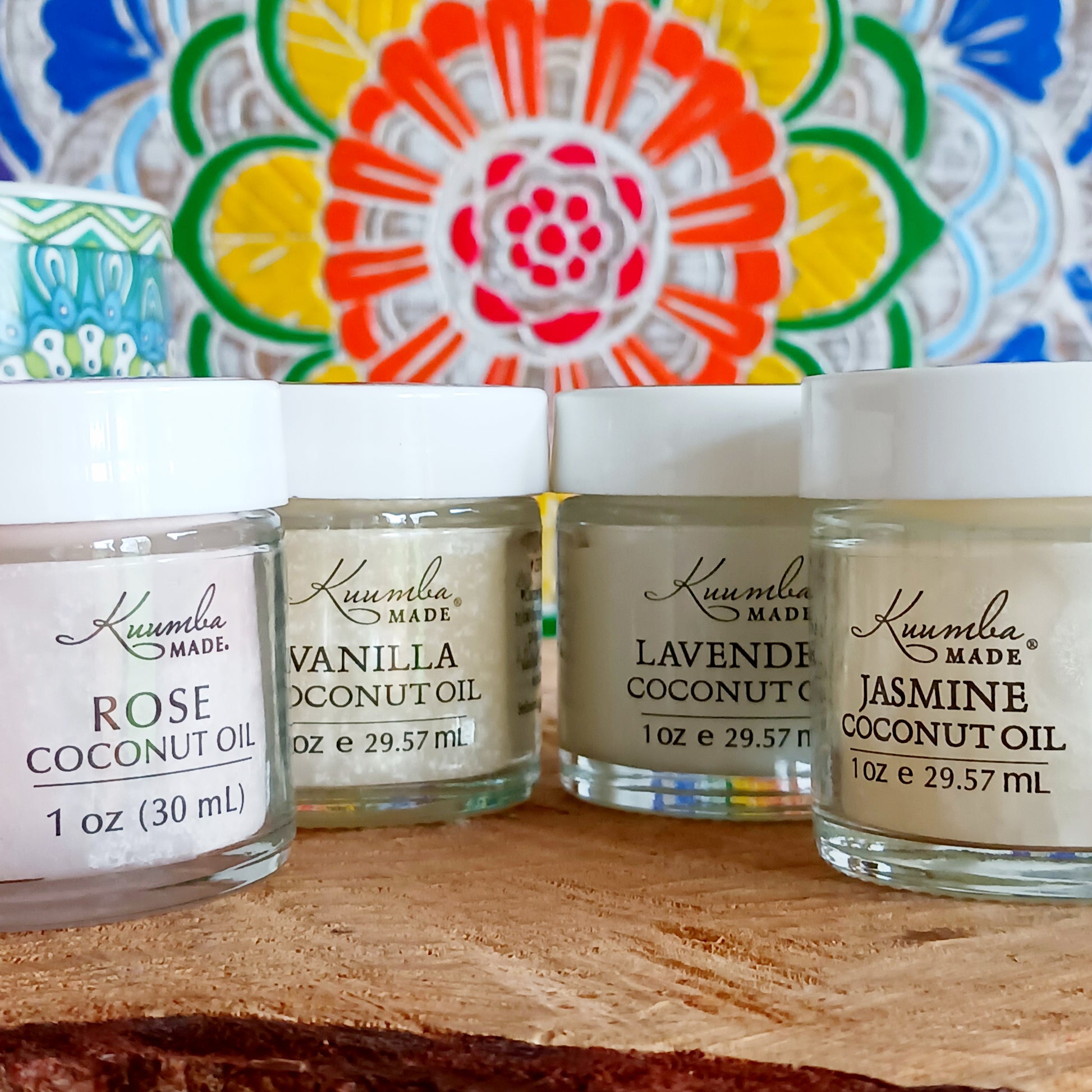 This Rose Coconut Oil is rich in antioxidants and gives the skin a vibrant, youthful glow. Use as a multipurpose moisturiser to revitalise dry skin and as a nourishing treatment mask for radiant, shining hair. Put a spoonful into a hot bath for a relaxing bathing experience. It can also be used as an intimacy-enhancing massage oil.