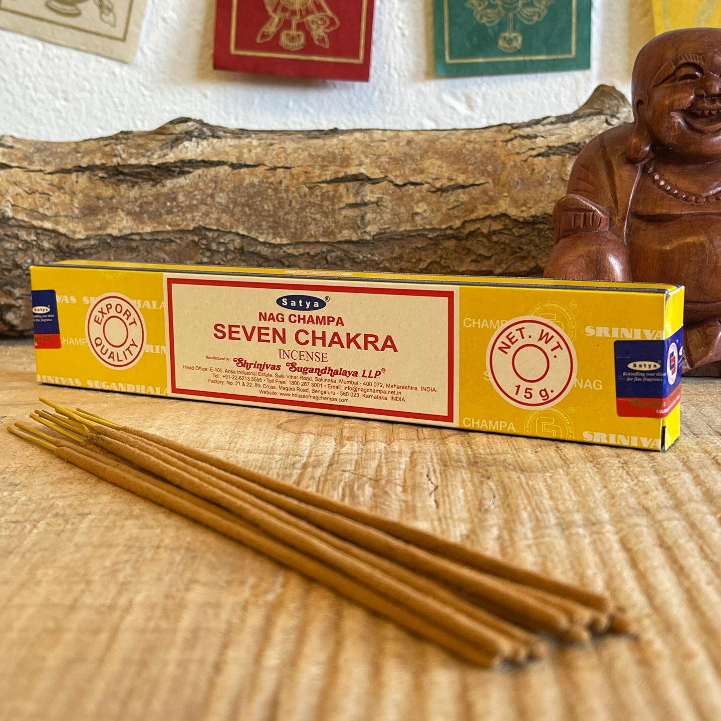 Satya seven Chakra Incense