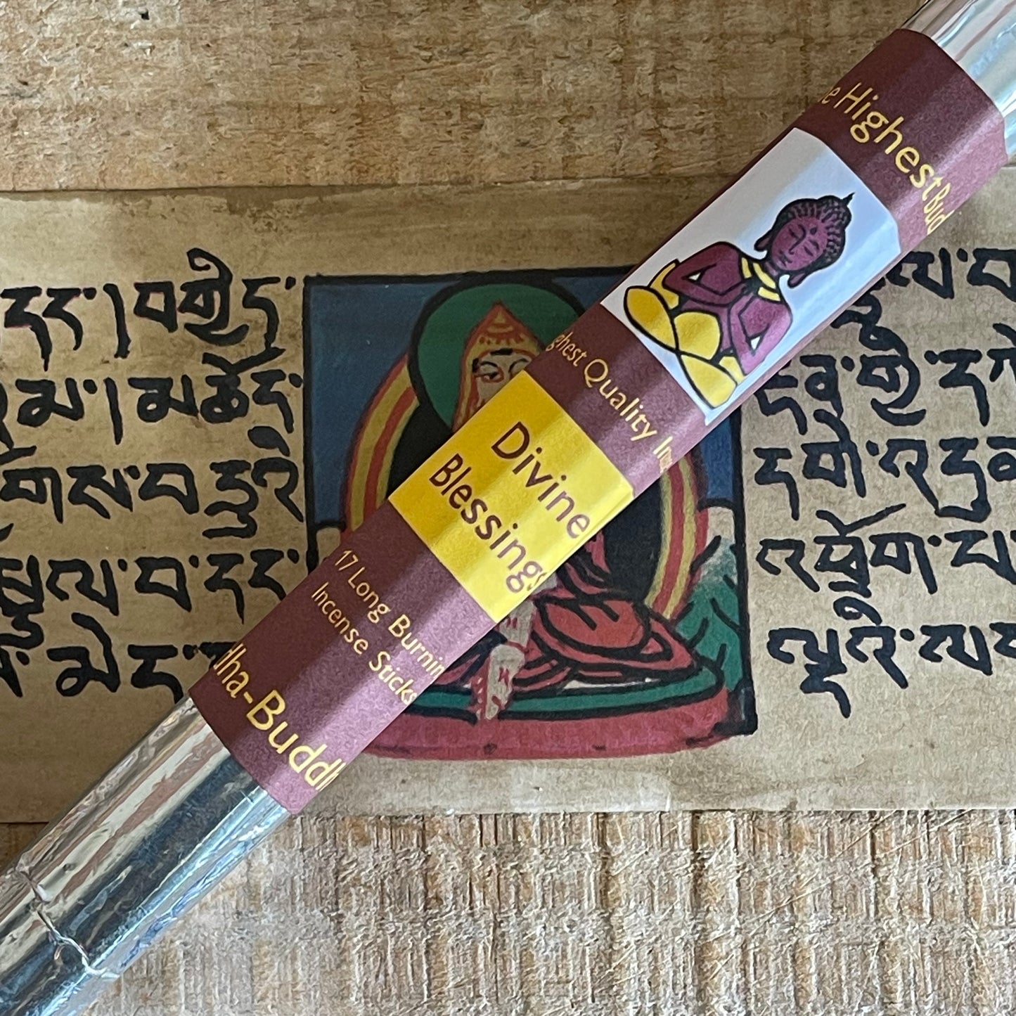 Buddha Buddha Divine Blessings Foil wrapped incense