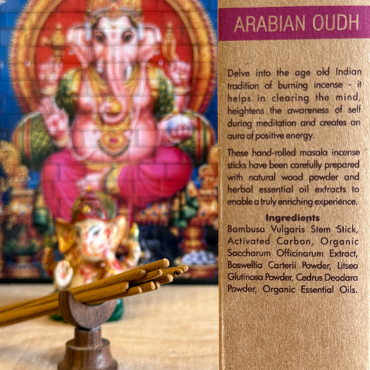 Arabian Oudh Incense – Organic Goodness | Luxury Scent from India
Experience the scent of luxury with Organic Goodness Arabian Oudh incense. Made in India, this rich, woody aroma is found in premium perfumes. 12 x 15g sticks.
£1.99 GBP