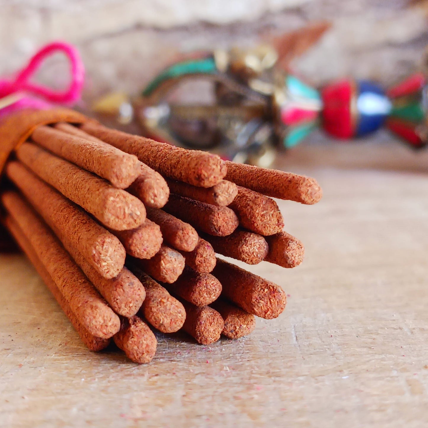 Handmade Indian Incense Sticks | 25 Sticks Vertiver Gold