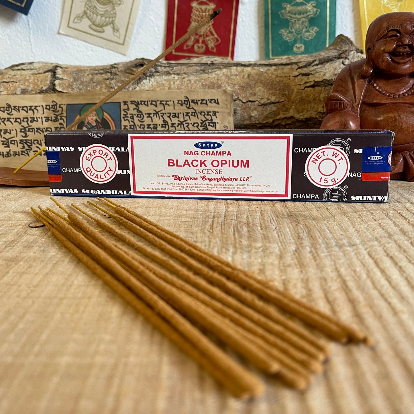 Satya Black Opium Incense