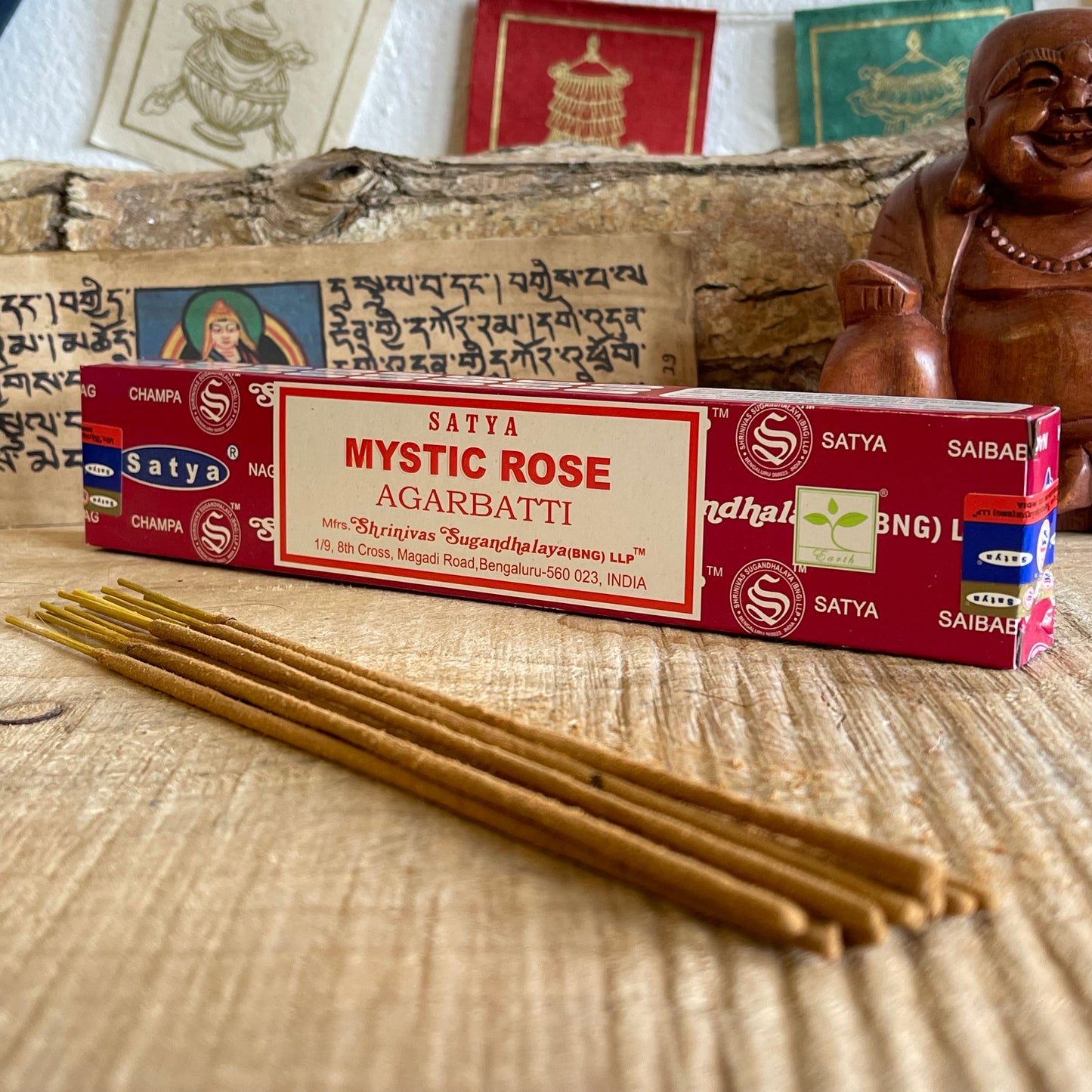 Satya Mystic Rose Incense