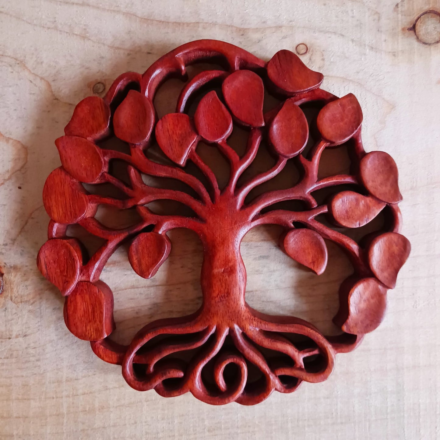Ornate Tree of Life Wall Plaque