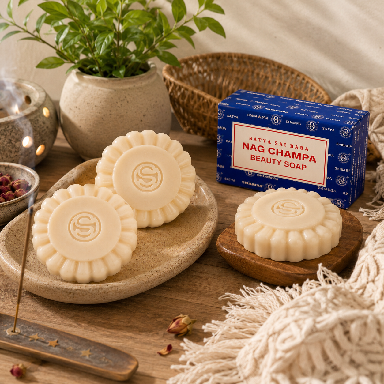 Satya Nag Champa Beauty Soap