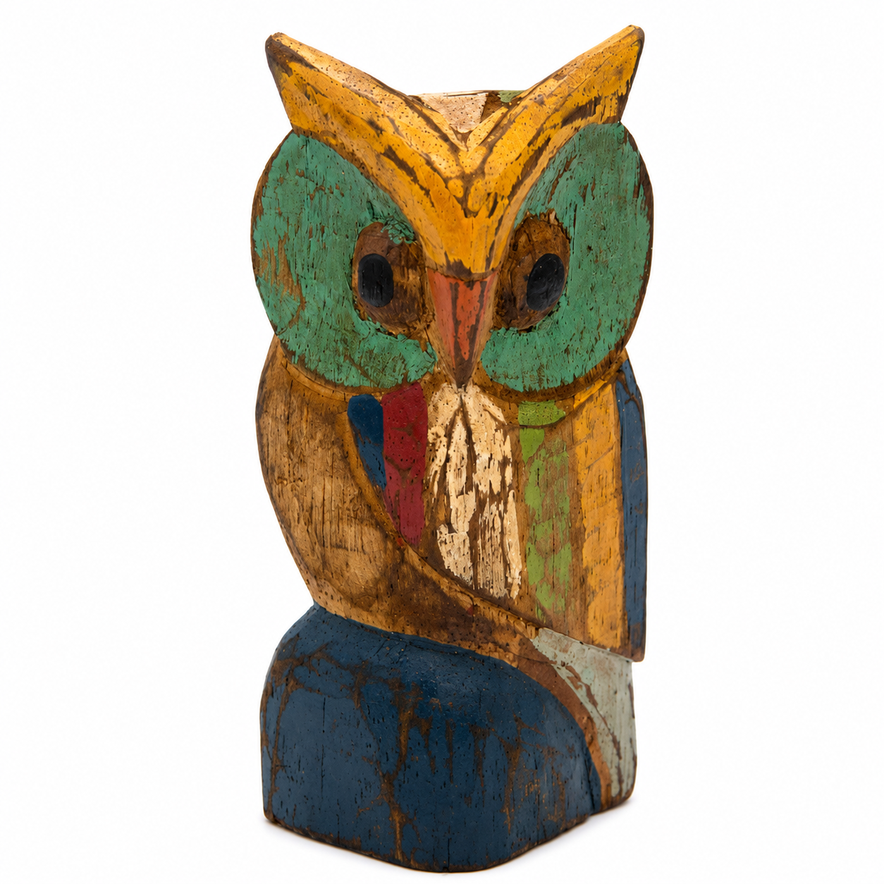 Handmade Wooden Owl Ornament | Rustic Carved Owl Home Décor
Beautiful handmade wooden owl ornament with rustic colours. A unique carved owl decoration perfect for rustic home décor, gifts, and collectors.