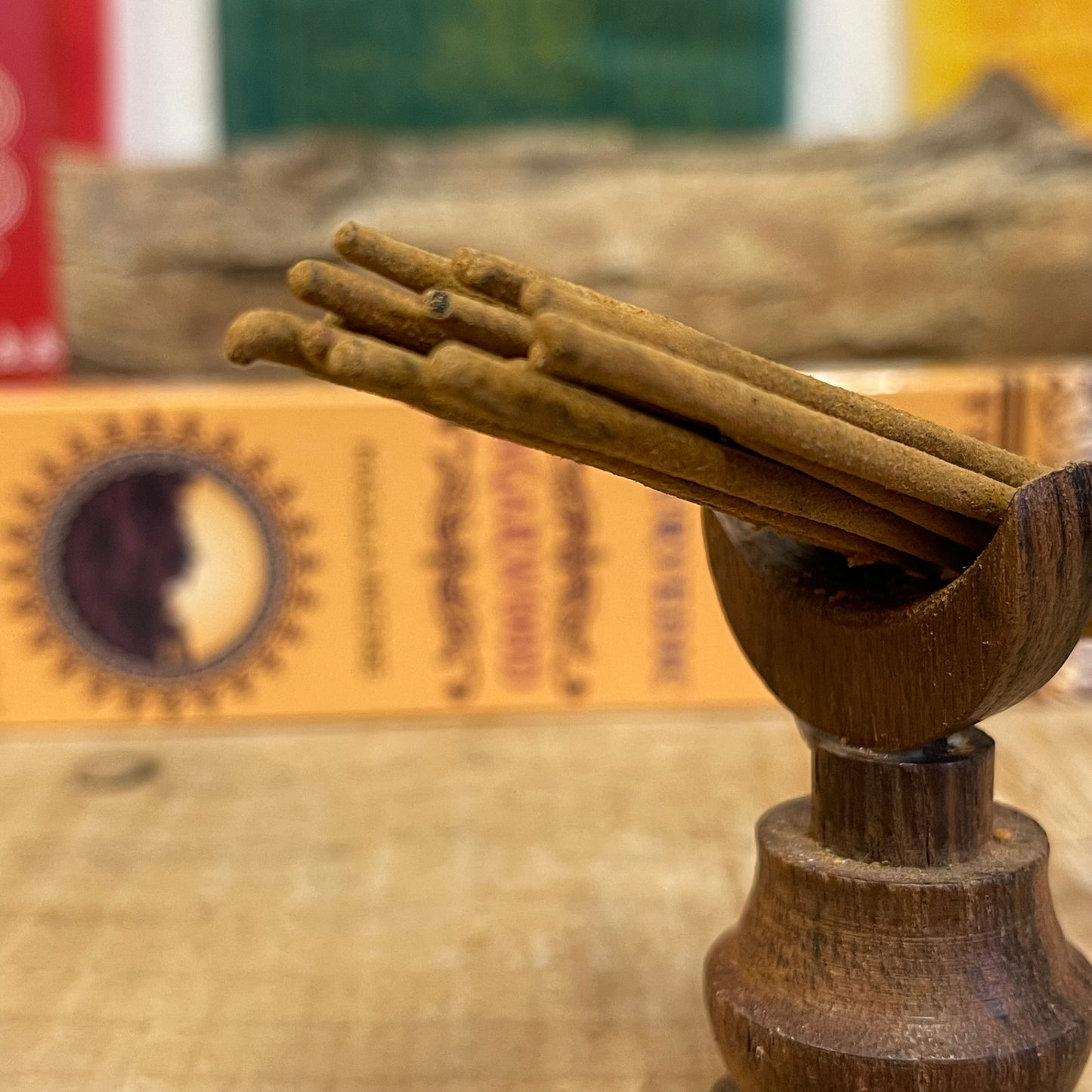 Ayurvedic Agarwood masala incense sticks offer a pure and natural aroma, made with a thoughtful blend of essential oils and all-natural ingredients including premium resins, oils, herbs, petals, and honey. The rich, warm scent of amber is ideal for creating a soothing atmosphere perfect for meditation, yoga, and spiritual cleansing. These incense sticks promote relaxation and help cultivate a harmonious environment, supporting overall well-being