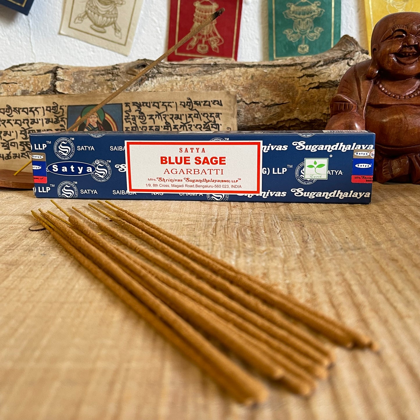 Satya Blue Sage Incense