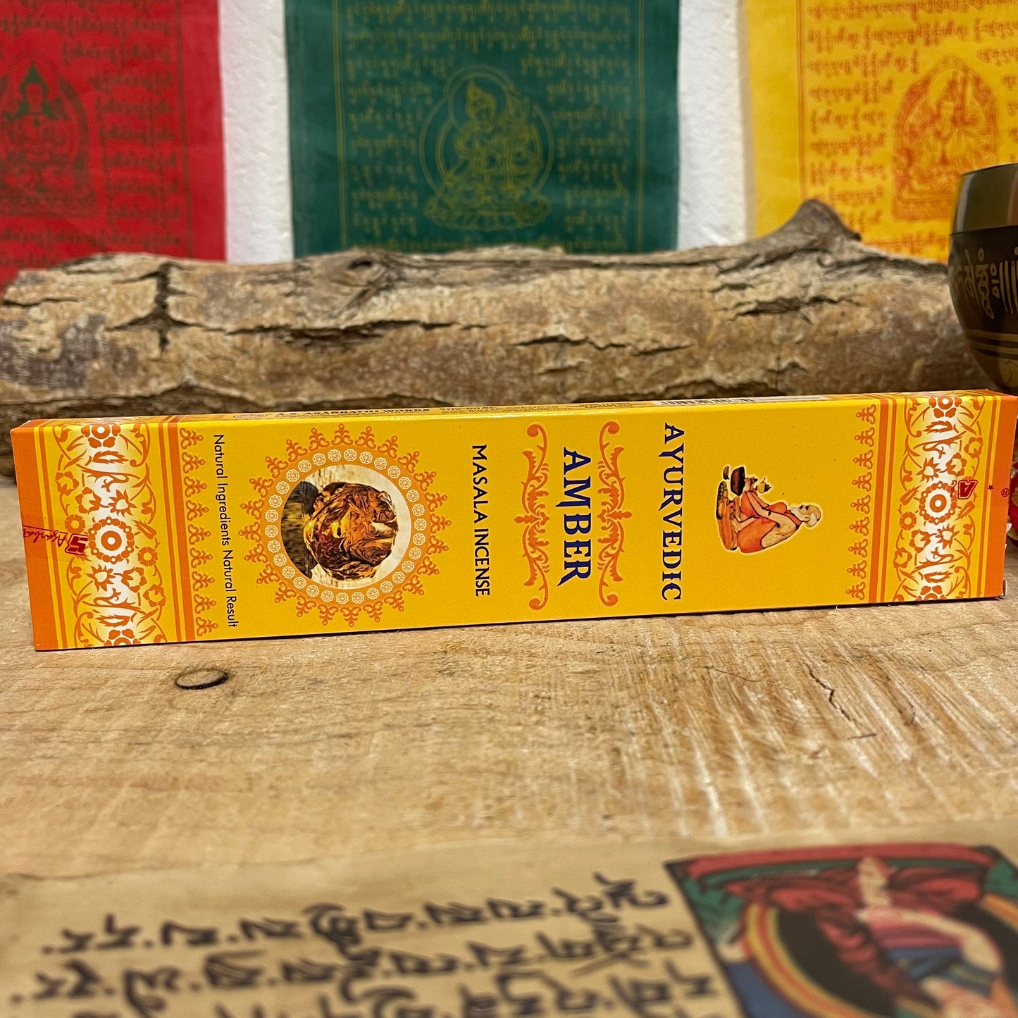 Ayurvedic Amber masala incense sticks offer a pure and natural aroma, made with a thoughtful blend of essential oils and all-natural ingredients including premium resins, oils, herbs, petals, and honey. The rich, warm scent of amber is ideal for creating a soothing atmosphere perfect for meditation, yoga, and spiritual cleansing. These incense sticks promote relaxation and help cultivate a harmonious environment, supporting overall well-being