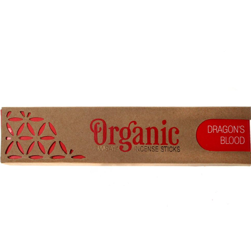 Dragons Blood Organic Incense Sticks | The Highest Buddha UK
Shop Dragons Blood incense sticks – sweet, soft, amber-like scent. Handmade, eco-friendly & 96% organic. 12 sticks per pack. From India.