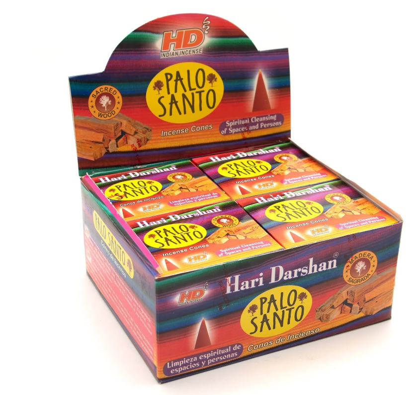 Hari Darshan Palo Santo Incense Cones – Sacred Wood for Cleansing & Calm