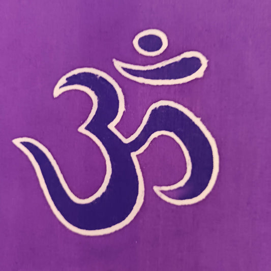 Large Rainbow Chakra Batik wall hanging