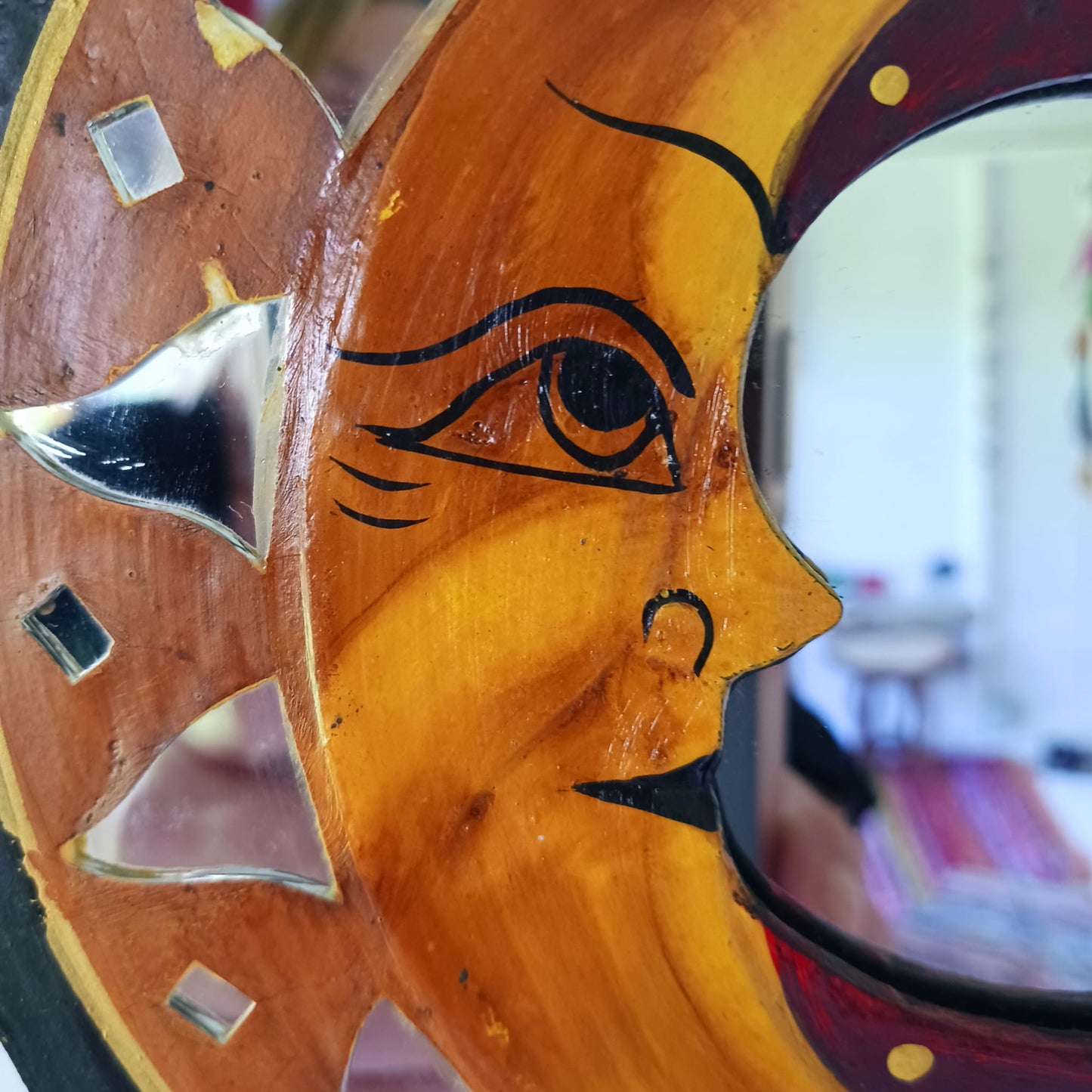 Lunar Mirror Wall Hanging