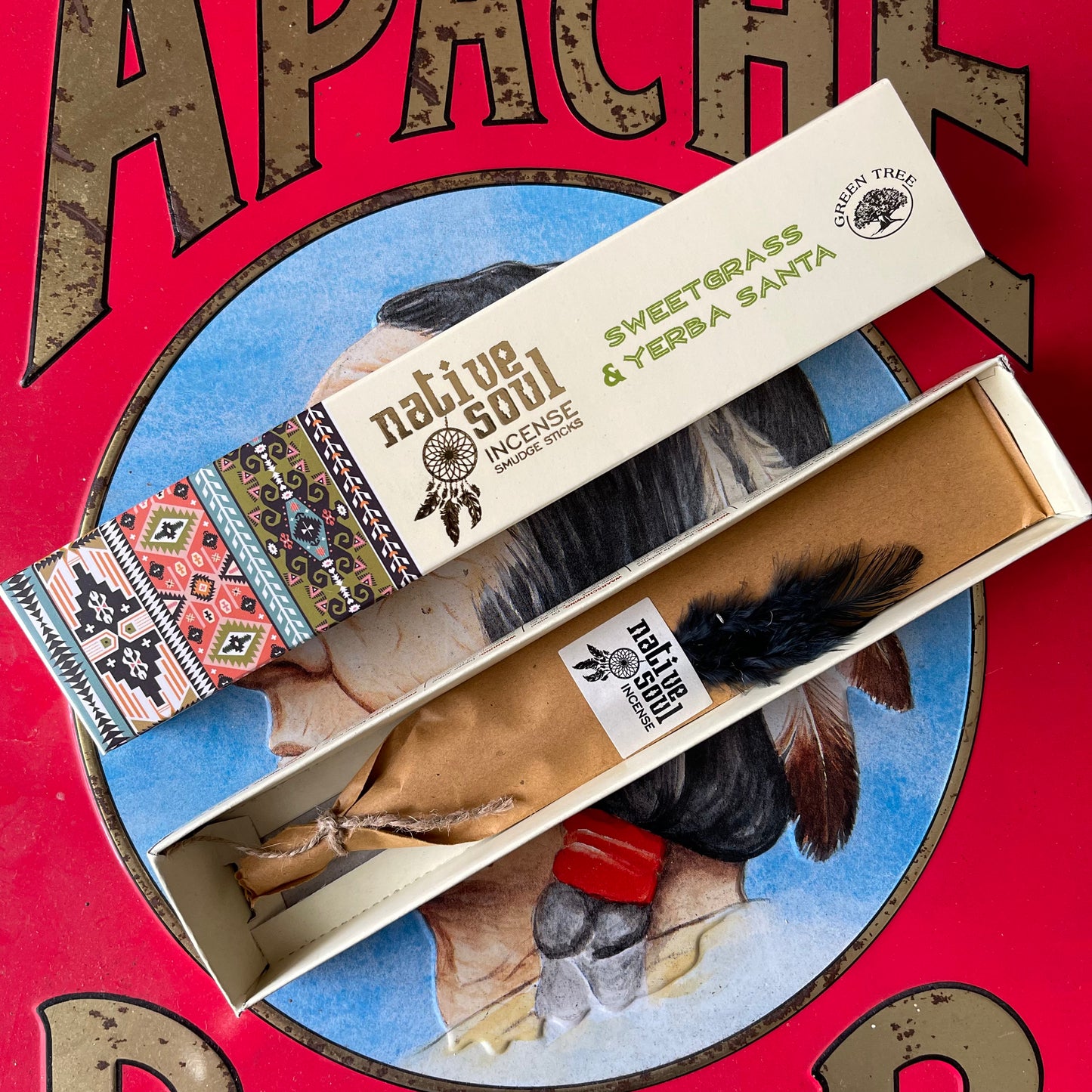 Native Soul Sweet Grass & Yerba Santa Incense sticks