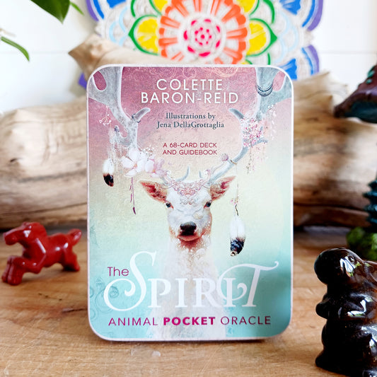 The spirits residing in the natural world have much to share, and the secrets of their forgotten language are now available through The Spirit Animal Pocket Oracle. In this new pocket-sized edition of her bestselling deck, intuitive master and oracle expert Colette Baron-Reid revises the original guidebook to further streamline the message from the Higher Spirits of different animals.