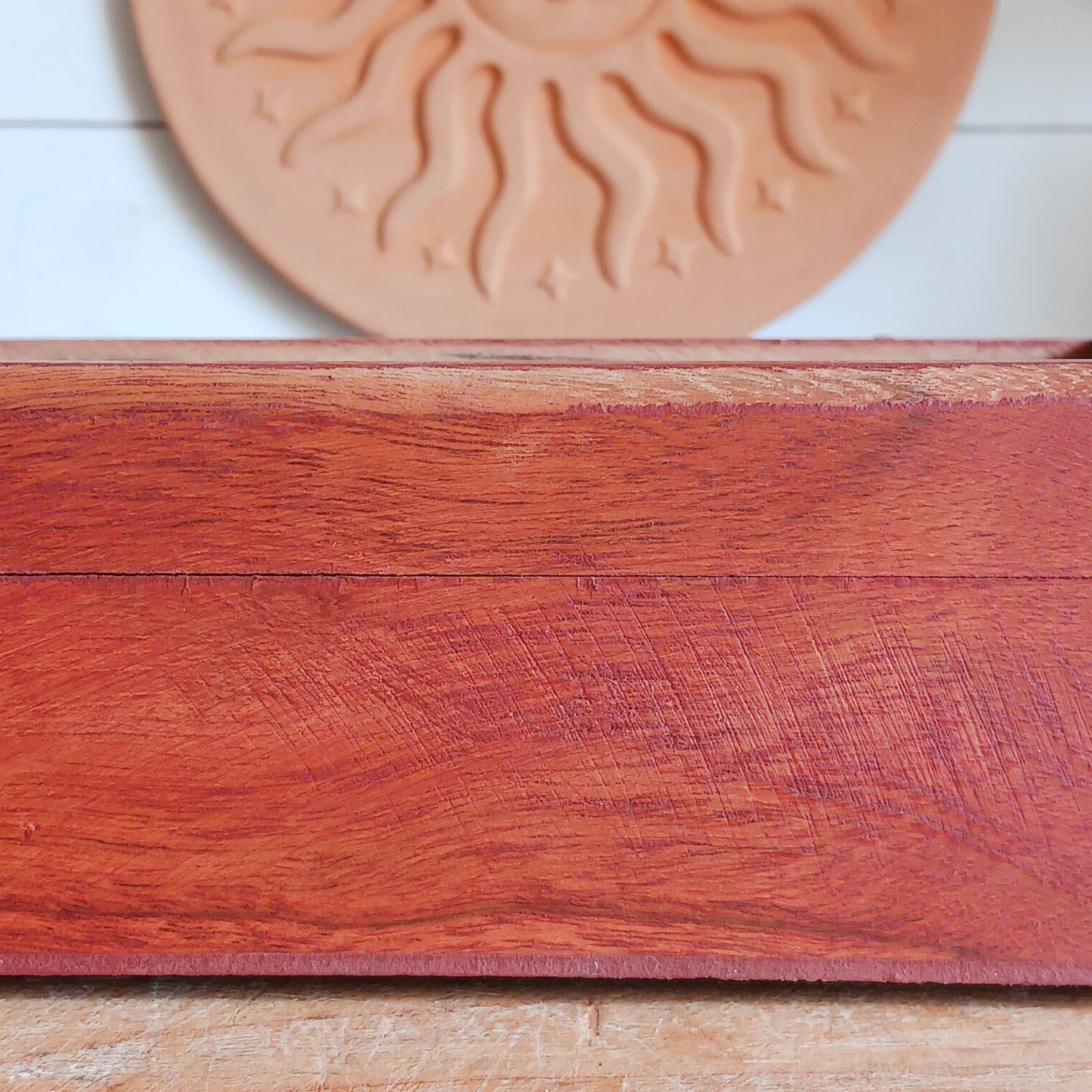 Celebrate the elegance of hand-carved craftsmanship with this Wooden Lotus Keepsake Box, made from sustainably sourced mango wood in India. The intricate Lotus design embodies spiritual harmony, making it perfect for storing jewellery, trinkets, or cherished keepsakes.