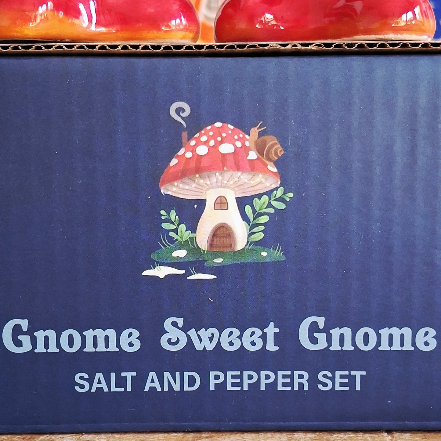 Add a sprinkle of joy to your dining table with this fun gnome salt and pepper set. These charming little fellows bring a touch of magic to every mealtime with their playful presence. Perfect for anyone who wants to fill their home with unique pieces.