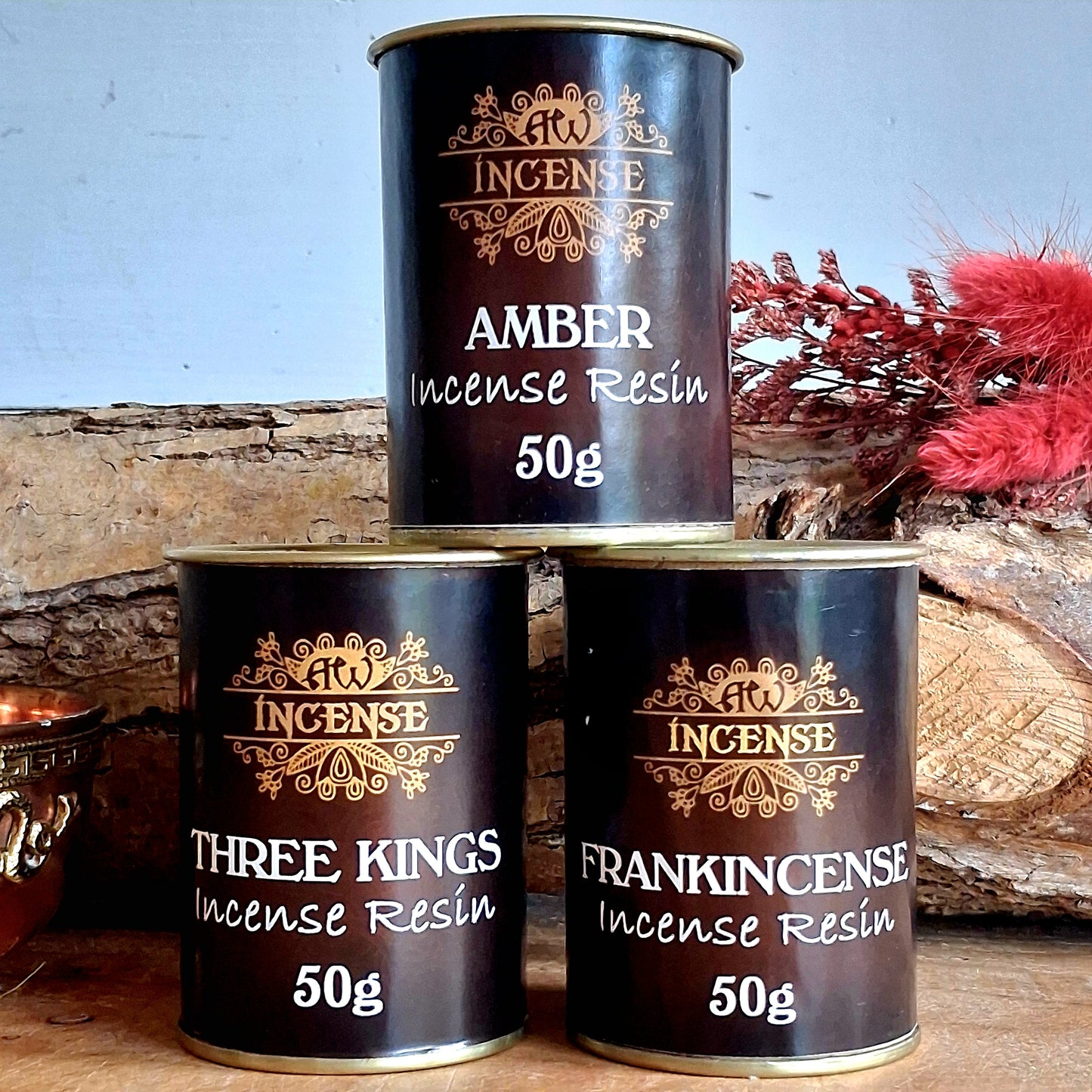 Awaken the spirit with the ancient fragrance of Amber Resin, a sacred incense long revered for its ability to deepen meditation and create an atmosphere of spiritual healing.