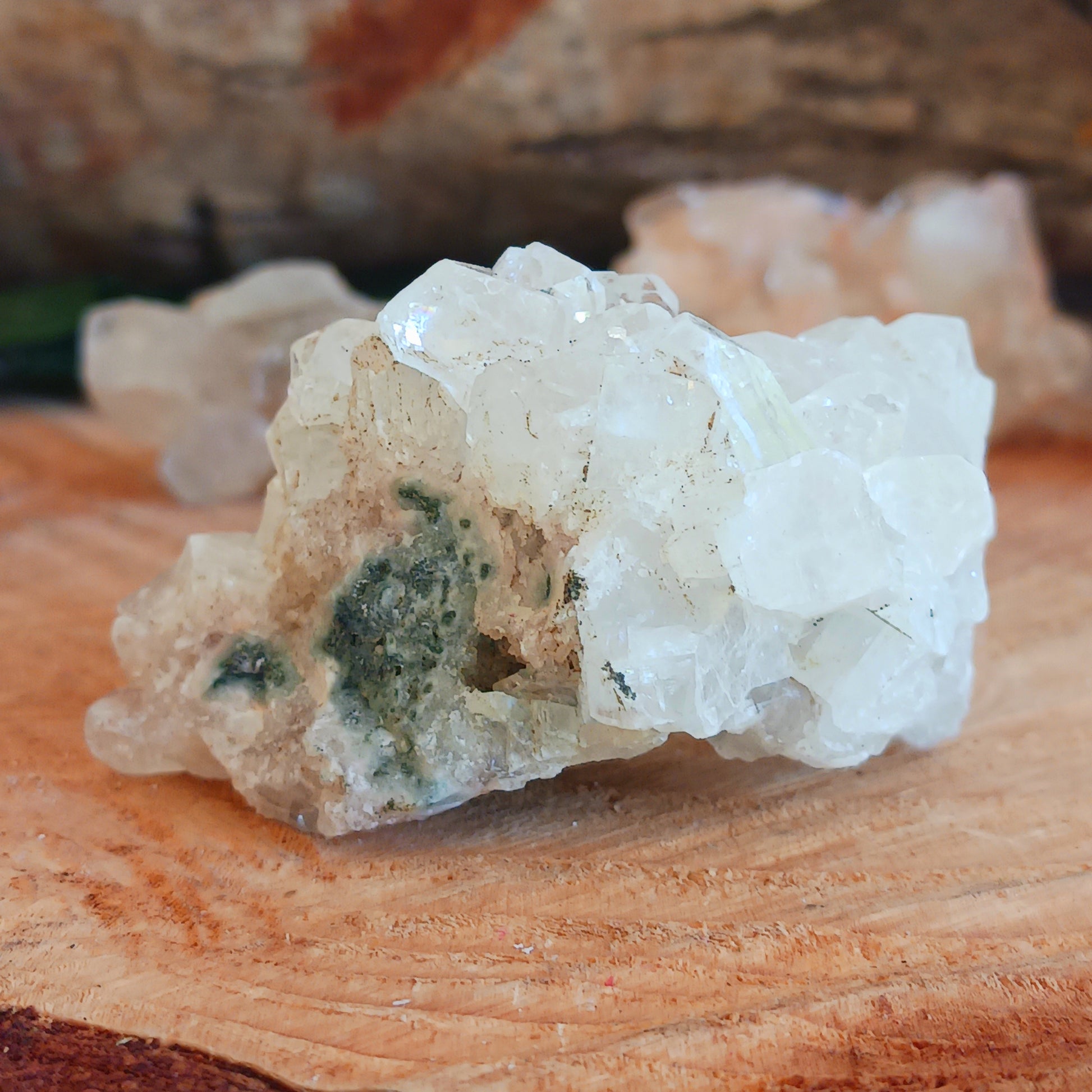 Apophyllite Crystals can help to increase intuition, connect with guides, and practice remote viewing and astral travel.  It can also help to plan for the future with certainty, despite any negative past experiences, and can regulate bodily functions and improve memory.