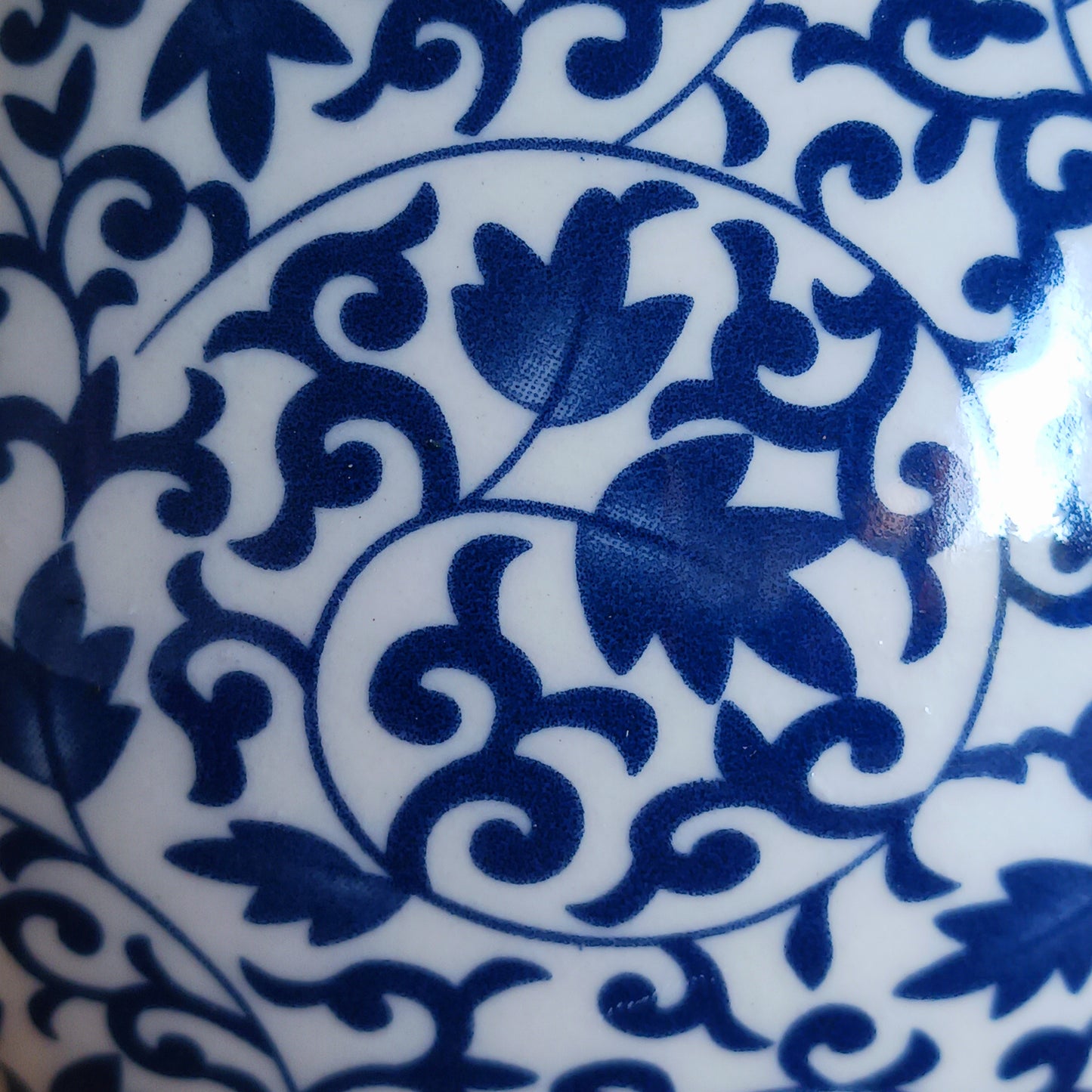 Small Herbal Teapot | Blue Pattern Design