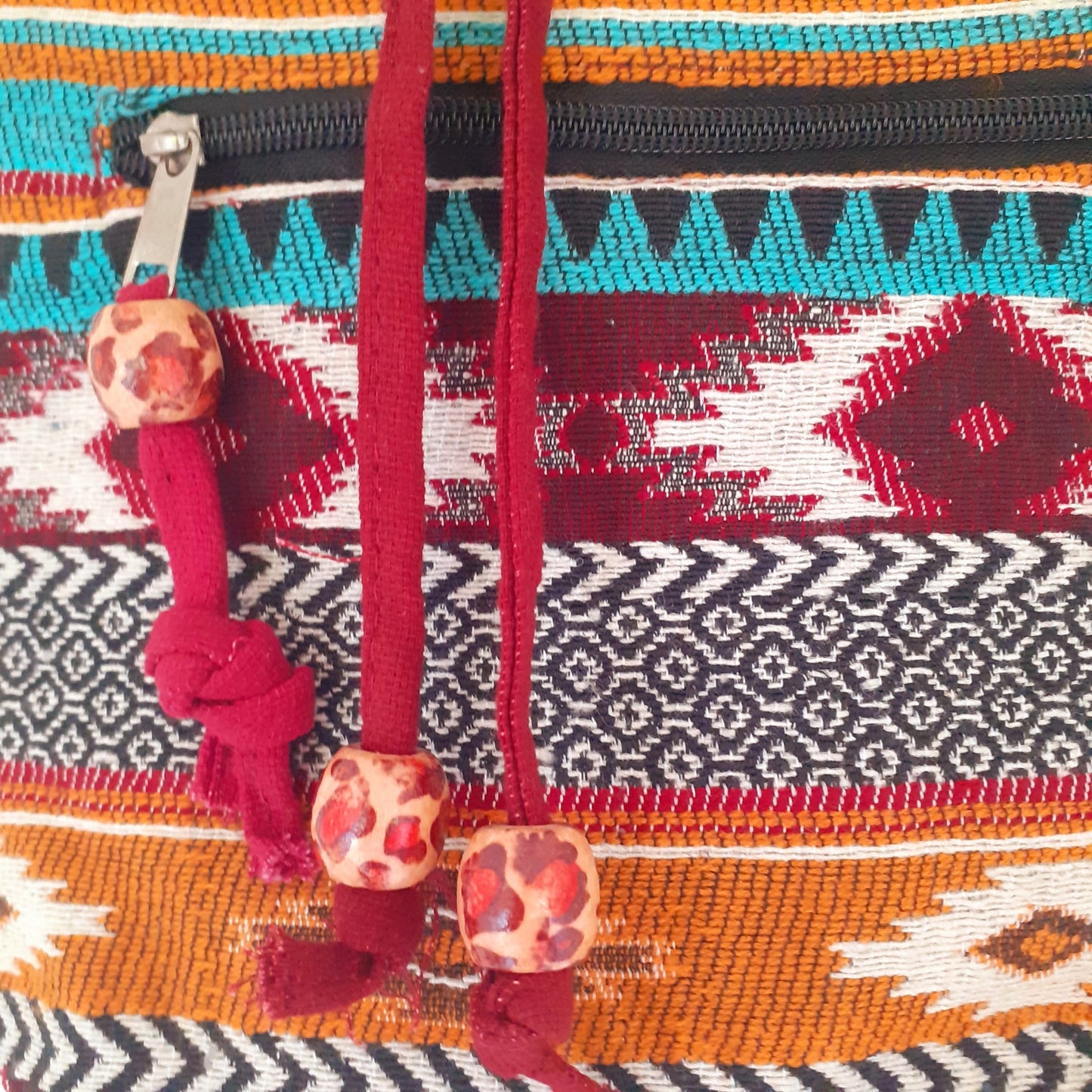 Jacquard Nepal Style Casual Sling Bag