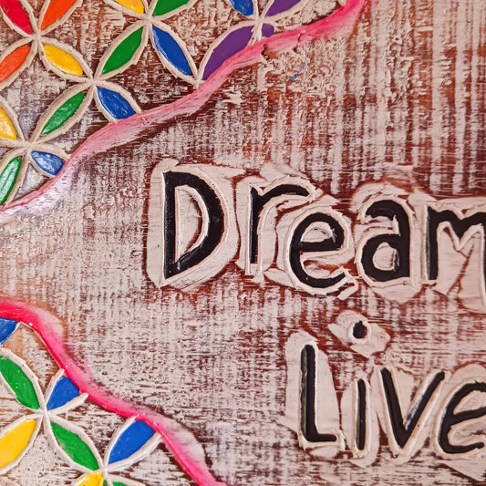 Dream for Tomorrow Plaque | Wooden Sign