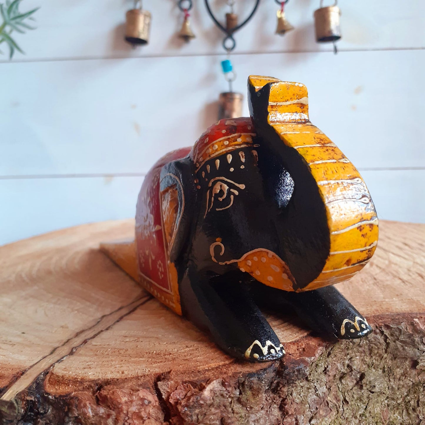 Hand Painted Elephant Door Stops