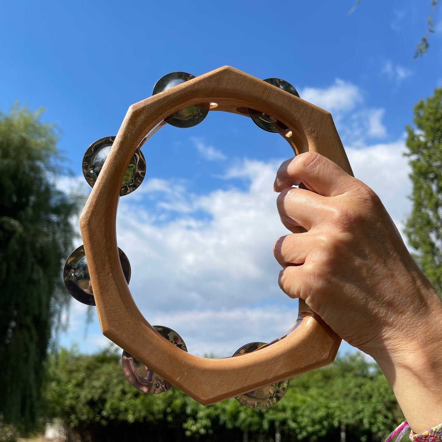 These quality varnished wooden tambourines are the perfect introduction to new sounds and experiences. They have have an excellent bright tone that projects really well.