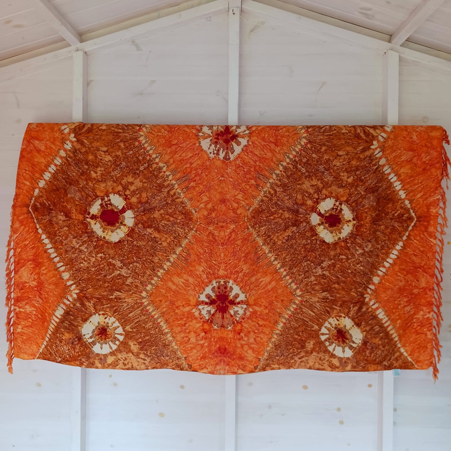 Earthy Tie-Dye Sarong Beach wrap (5 patterns)