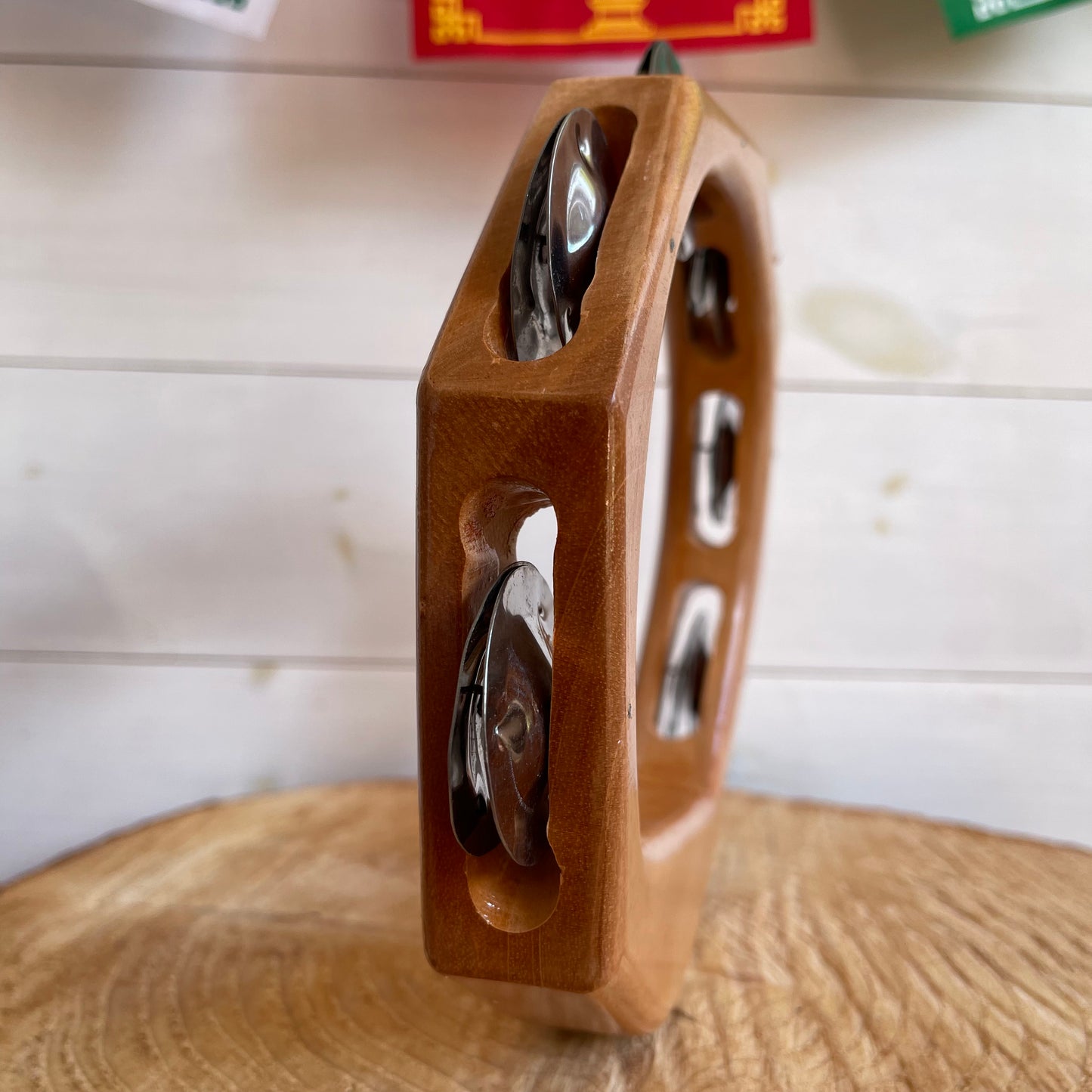 These quality varnished wooden tambourines are the perfect introduction to new sounds and experiences. They have have an excellent bright tone that projects really well.