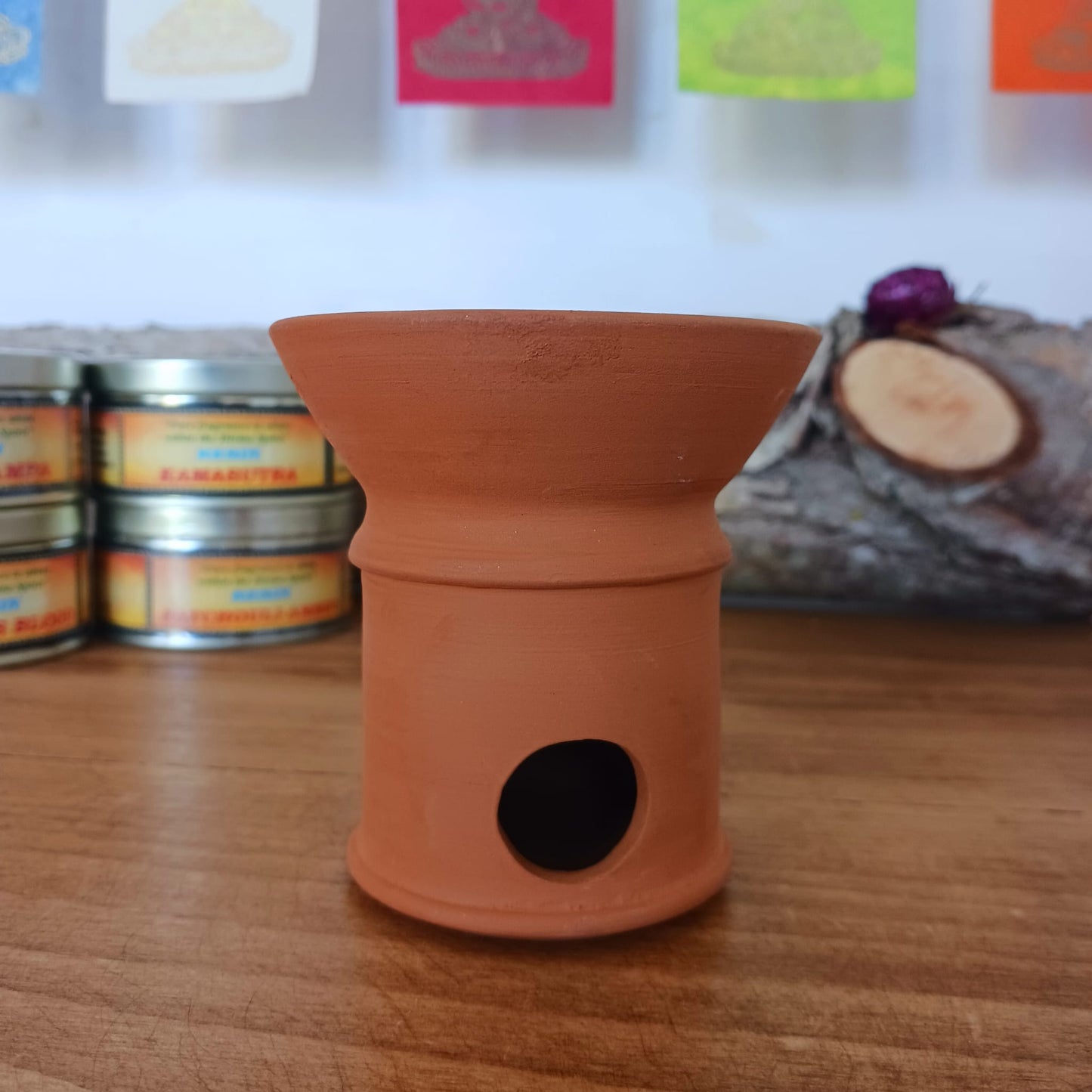 Plain Incense Burner | Charcoal Burner Incense resin Burner