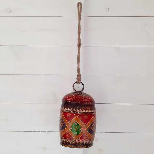 Hand painted Iron Bell | Windchime