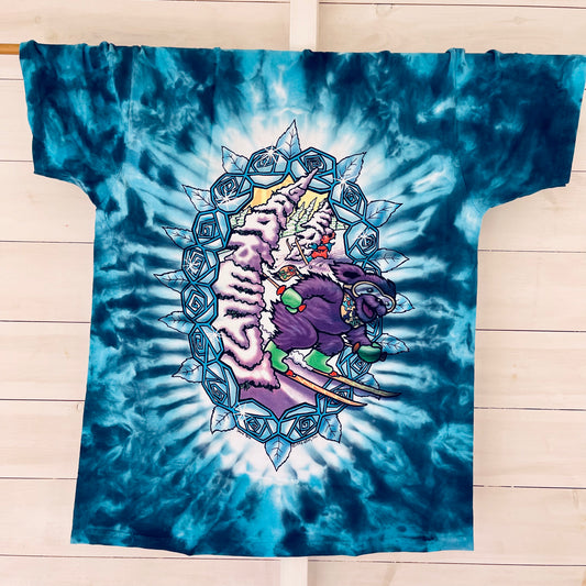 Grateful Dead Snowboard Bears Tie-Dye T-Shirt | Grateful Dead UK