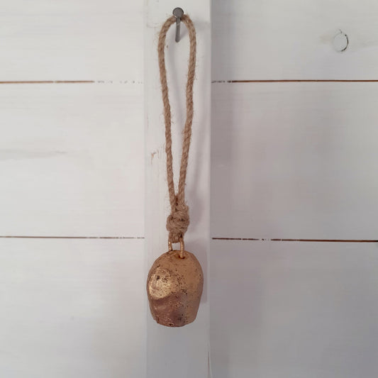 Mini Single Rustic Cow Bell Windchime