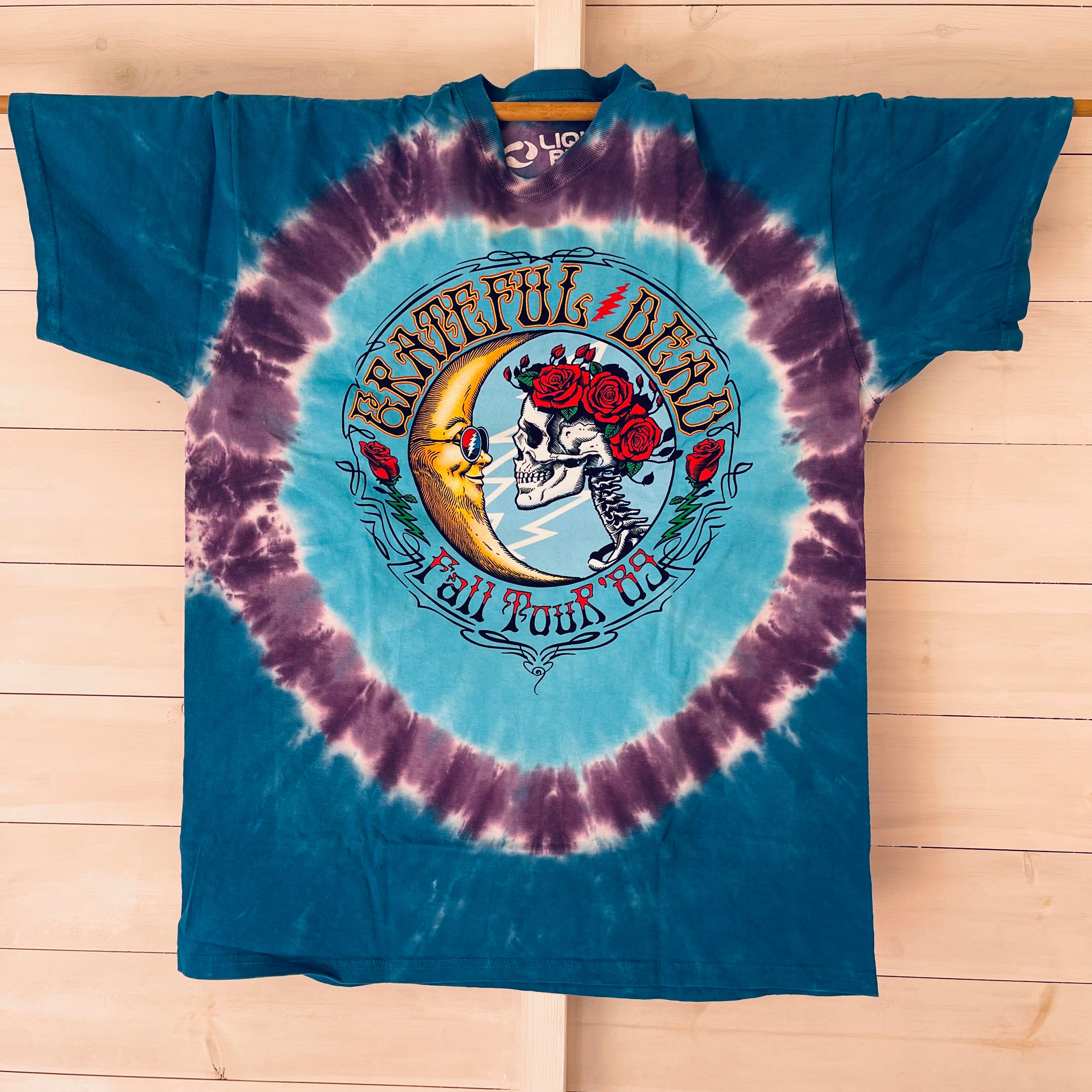 GRATEFUL DEAD Buffalo Nickel Tie-dye T-shirt Licensed 