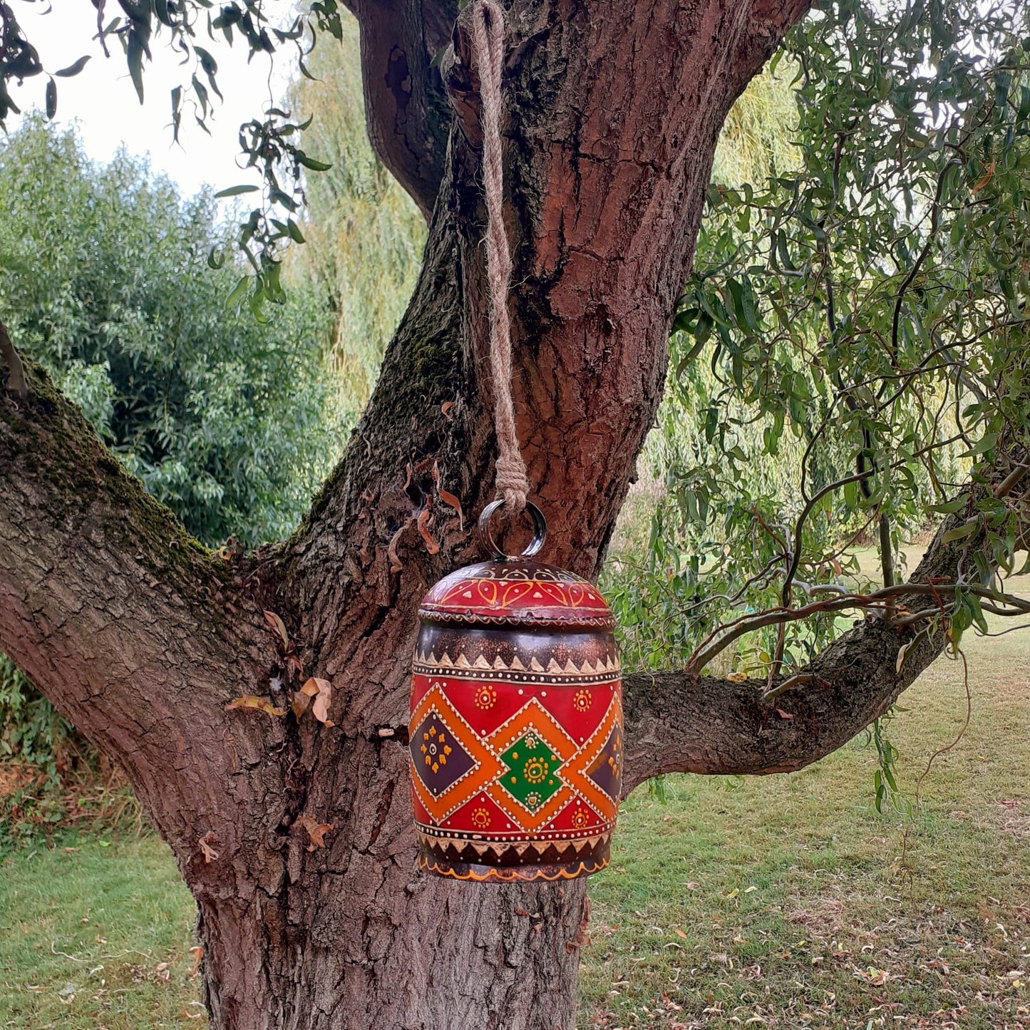 Hand painted Iron Bell | Windchime