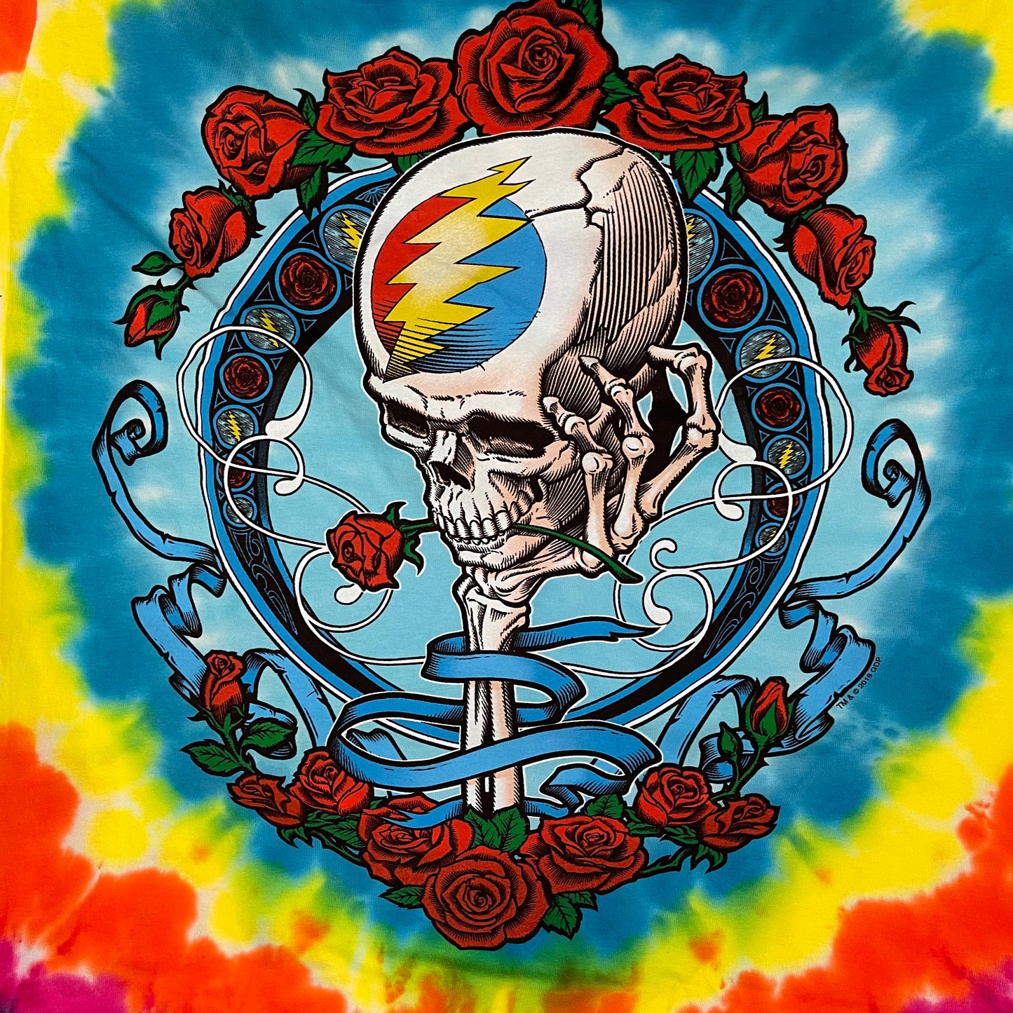 Grateful Dead Never Dead Tie-Dye T-Shirt