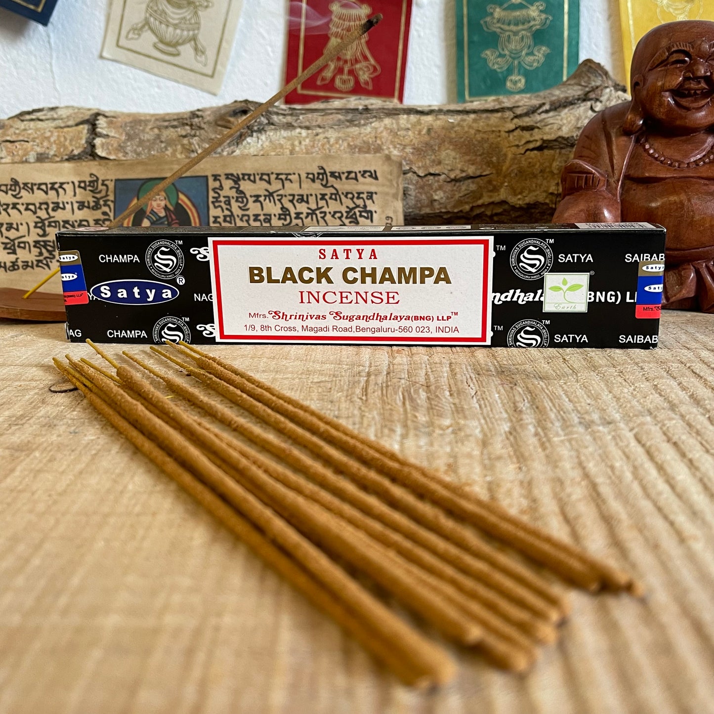 Satya Black Champa  Incense