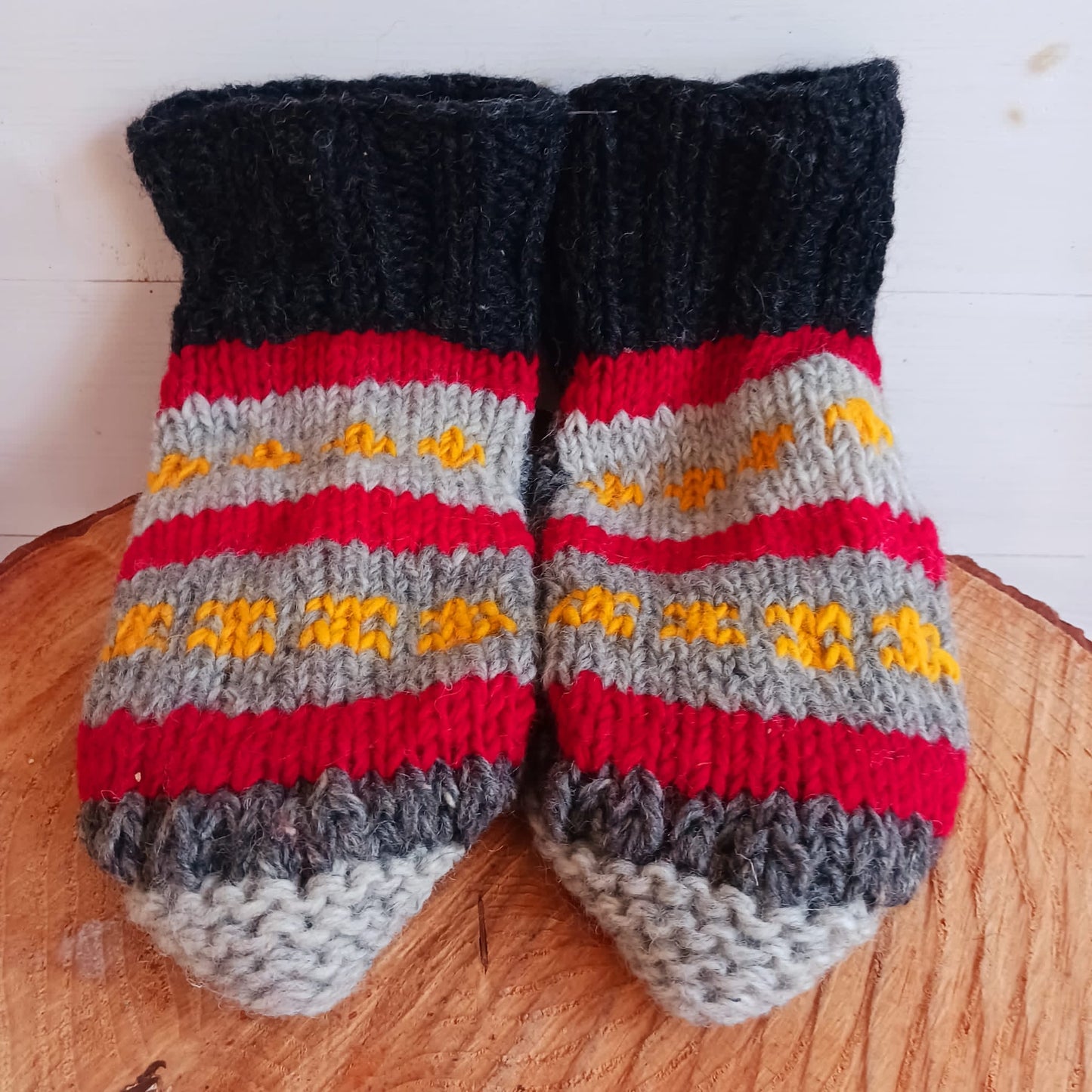 Nepalese Woollen Slipper Socks