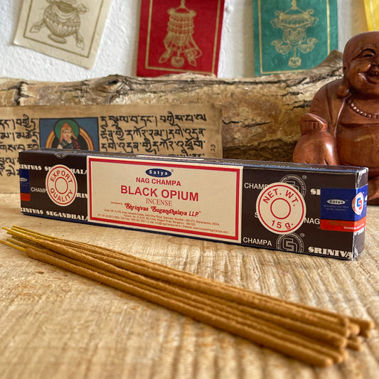 Satya Black Opium Incense