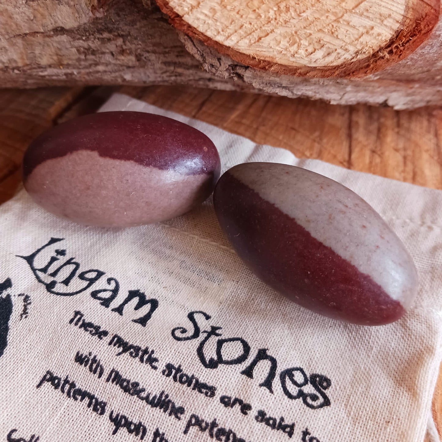 Shiva Lingam Stones | Two Stones