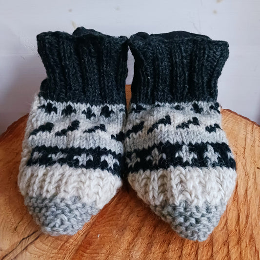 Nepalese Woollen Slipper Socks