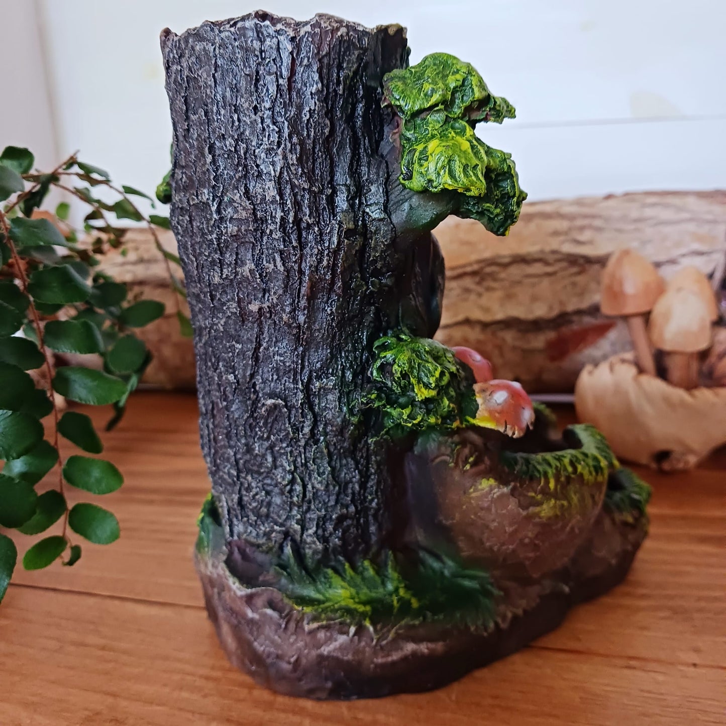 Green Tree Man Backflow Incense Burner