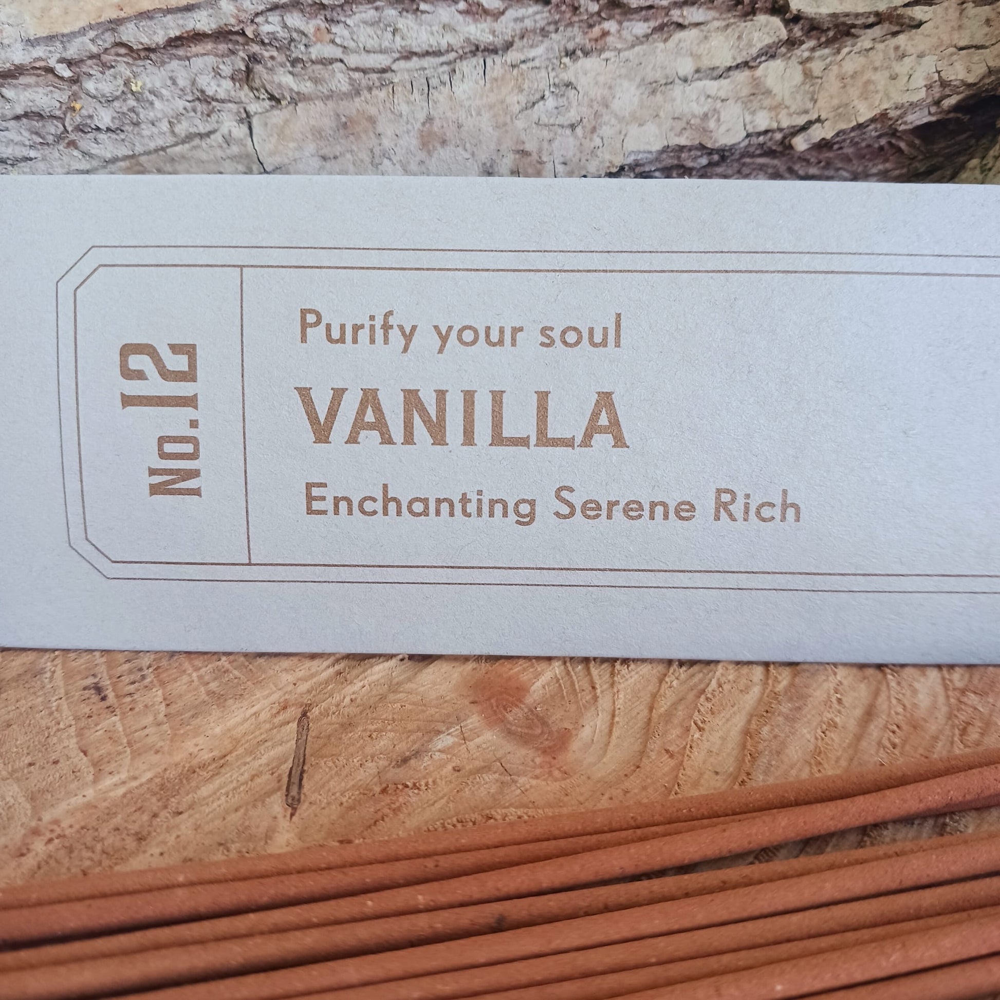 Herb & Earth Bamboo Incense Sticks | Vanilla