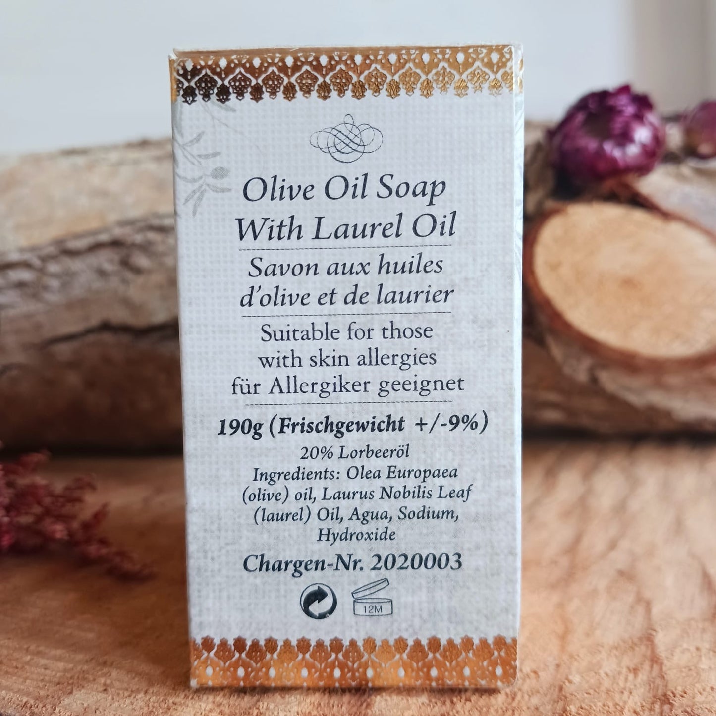 Ottoman Handmade Olive Oil Soap with Laurel Oil