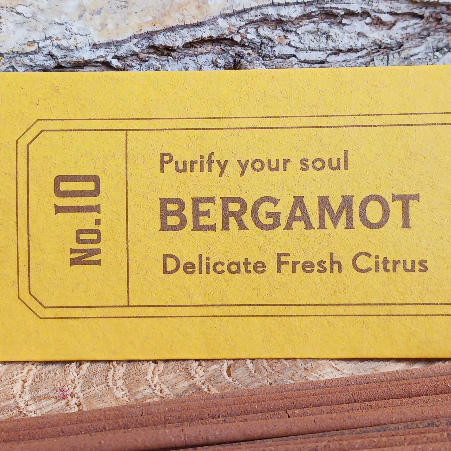 Herb & Earth Bamboo Incense Sticks | Bergamot