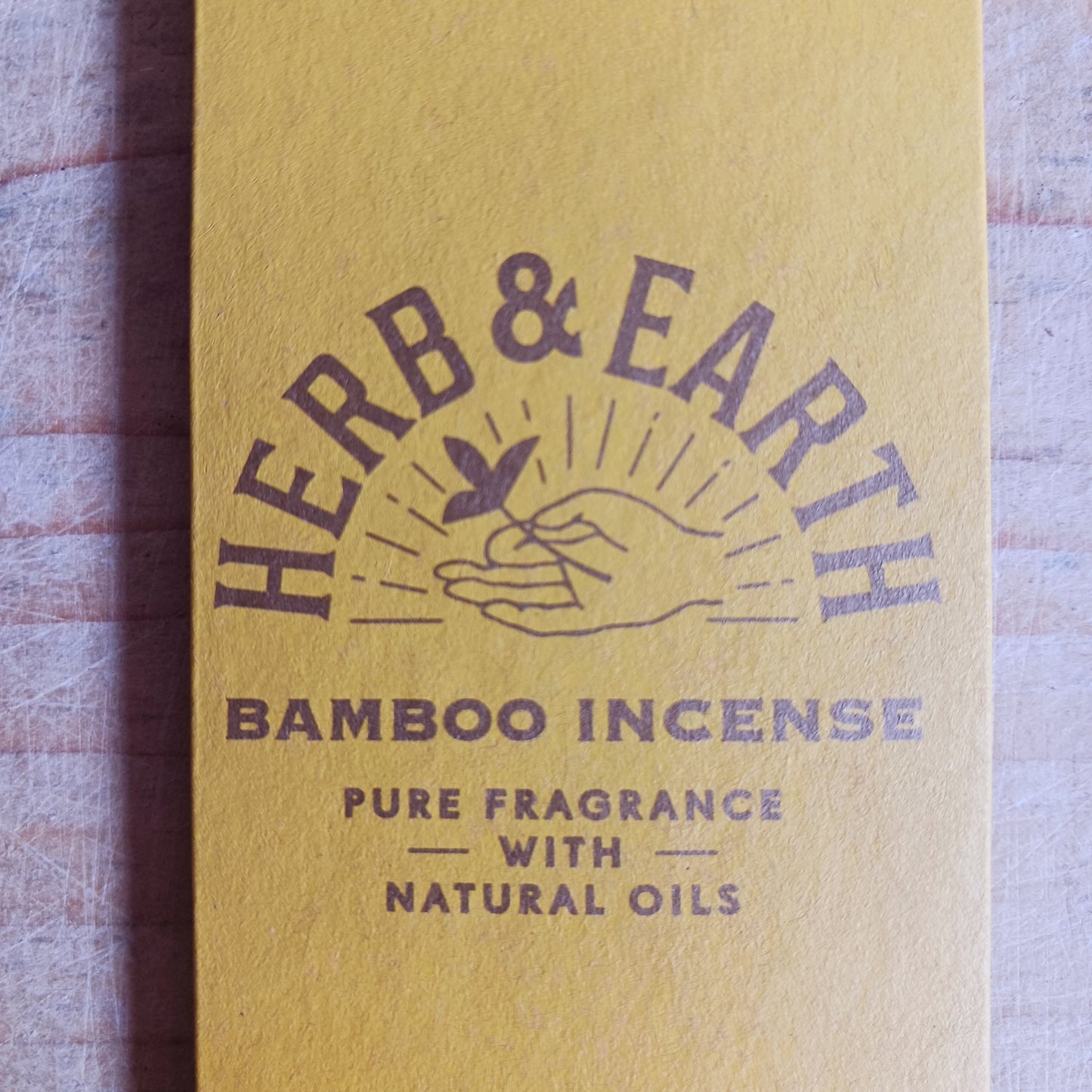 Herb & Earth Bamboo Incense Sticks | Bergamot